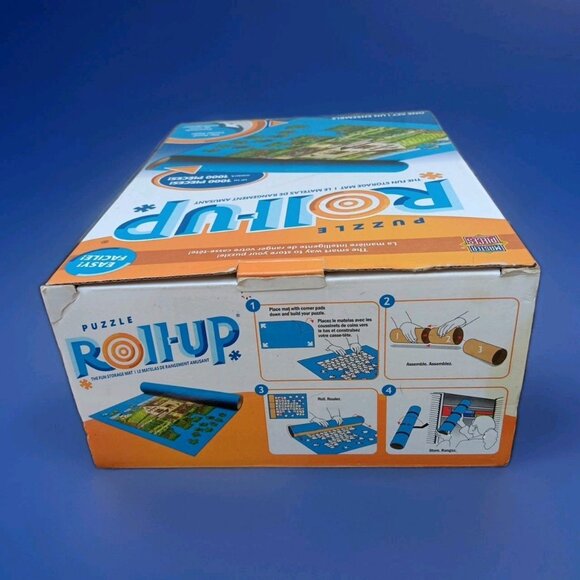 MasterPieces Puzzle Roll-Up Storage Mat β Up to 1500 Pieces β Large 24" x 42" - Picture 3 of 5